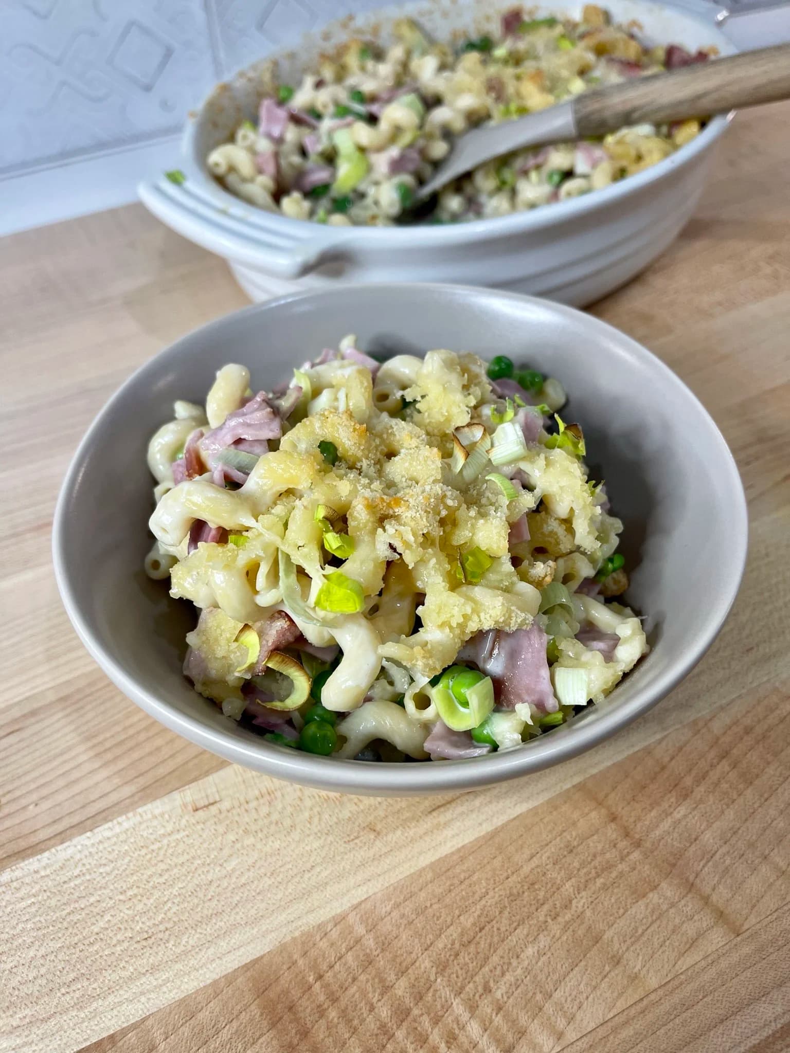 Picture for Creamy Ham & Leek Pasta Bake