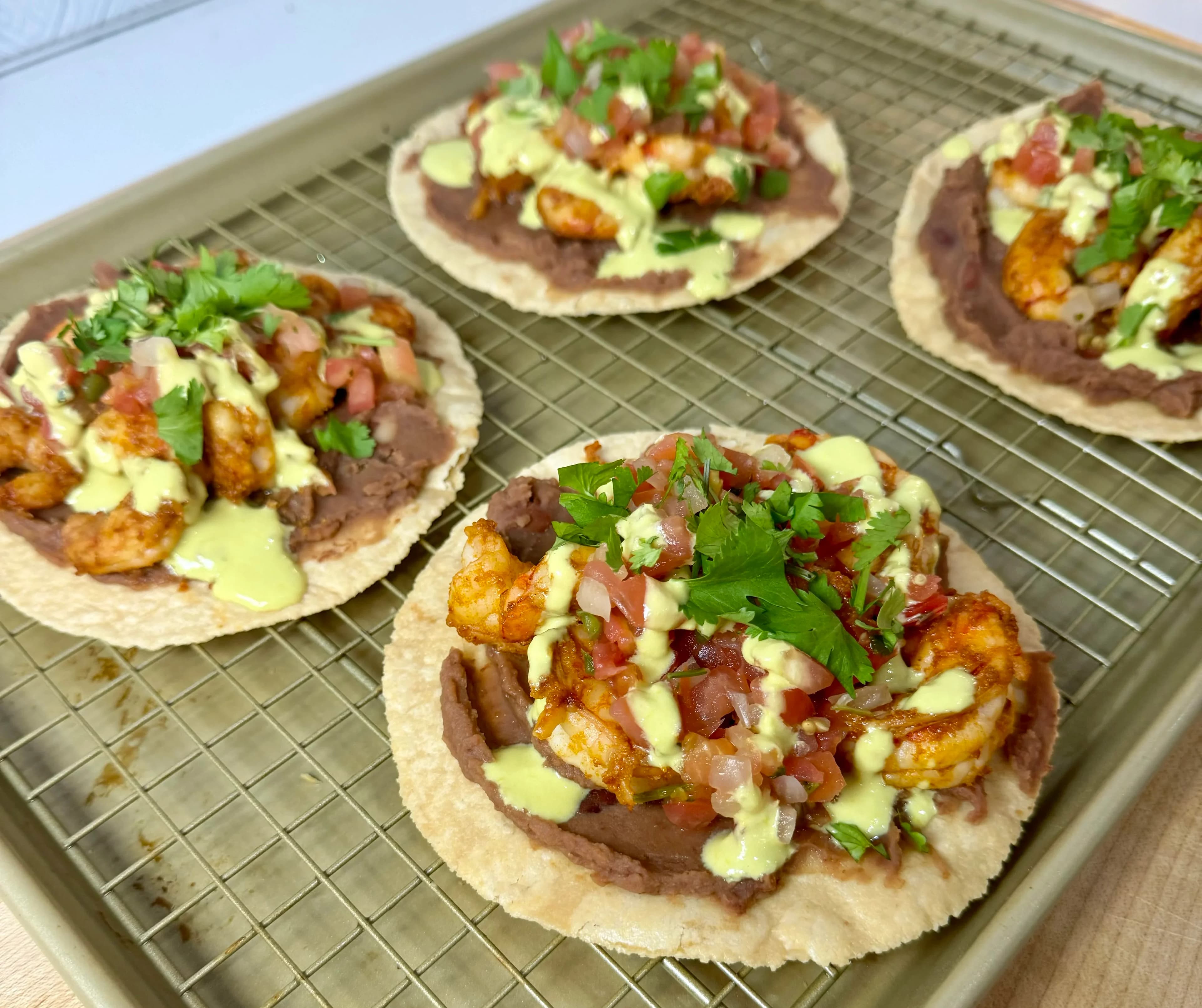 Picture for Chili Lime Shrimp Tostadas